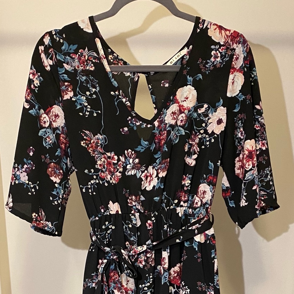 Miami Floral Maxi Romper